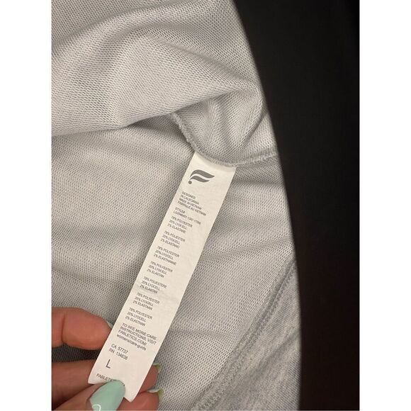 Fabletics Ariana hoodie - light gray - baggy cut - L - Picture 10 of 10